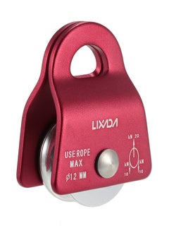 LIXADA Bearing Mobile Micro Pulley Max Rope 1/2in For Rigging Arborist Climbing  - Image 2