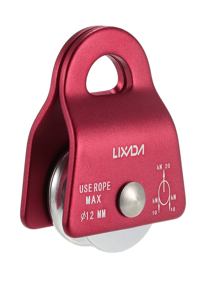 LIXADA Bearing Mobile Micro Pulley Max Rope 1/2in For Rigging Arborist Climbing  - Image 2