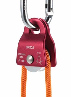LIXADA Bearing Mobile Micro Pulley Max Rope 1/2in For Rigging Arborist Climbing  - Image 5