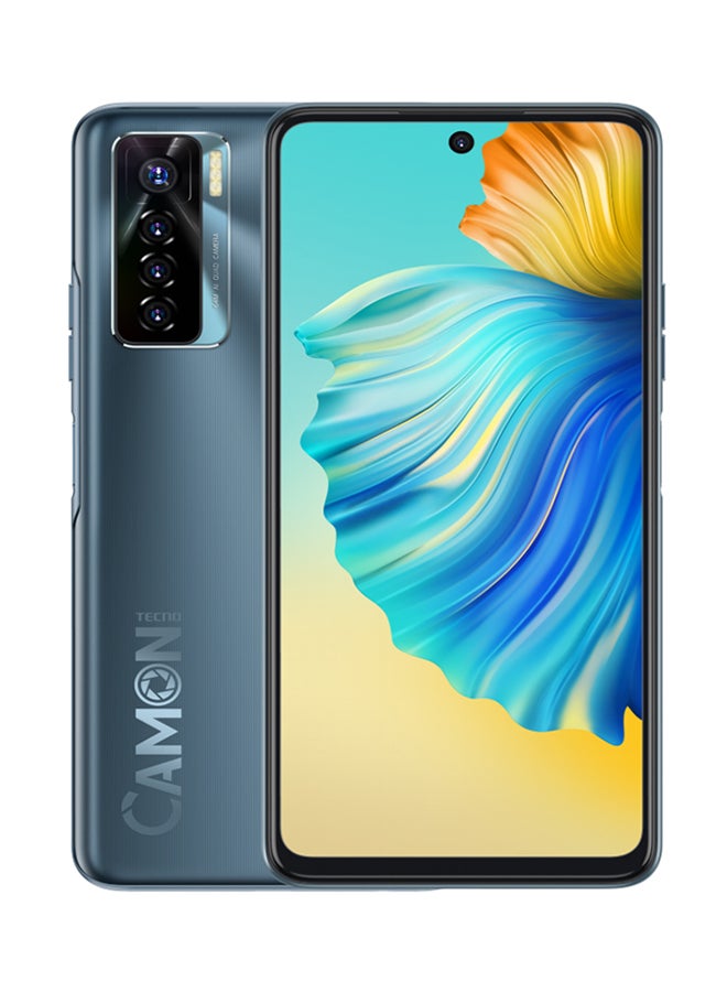 TECNO - CAMON 17 Pro Dual SIM Stillwater Blue 8GB RAM 256GB 4G LTE - Middle East Version - Image 1