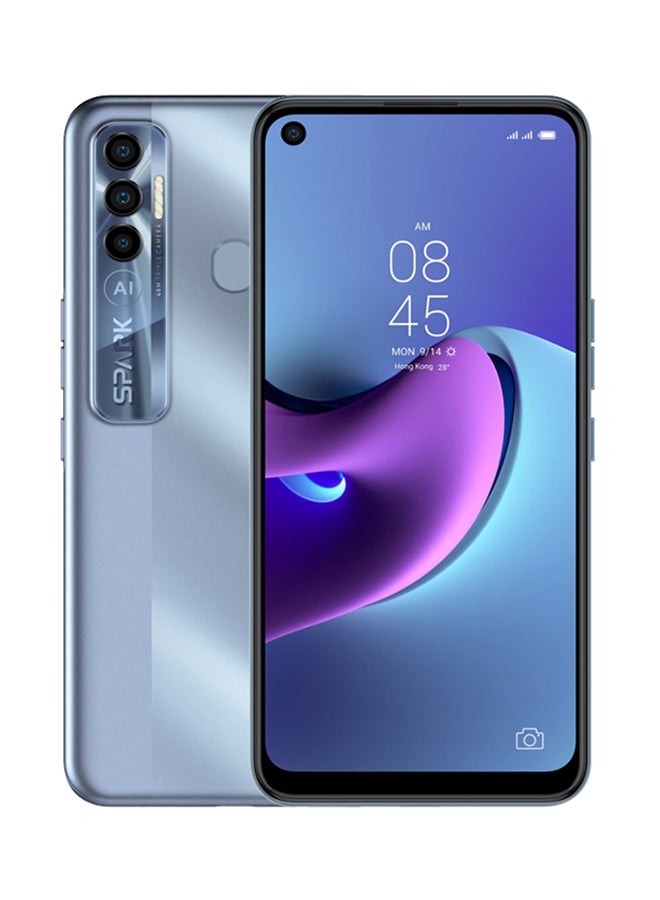 TECNO Spark 7 Pro Dual SIM Alps Blue 4GB RAM 128GB 4G LTE - Middle East Version  - Image 1