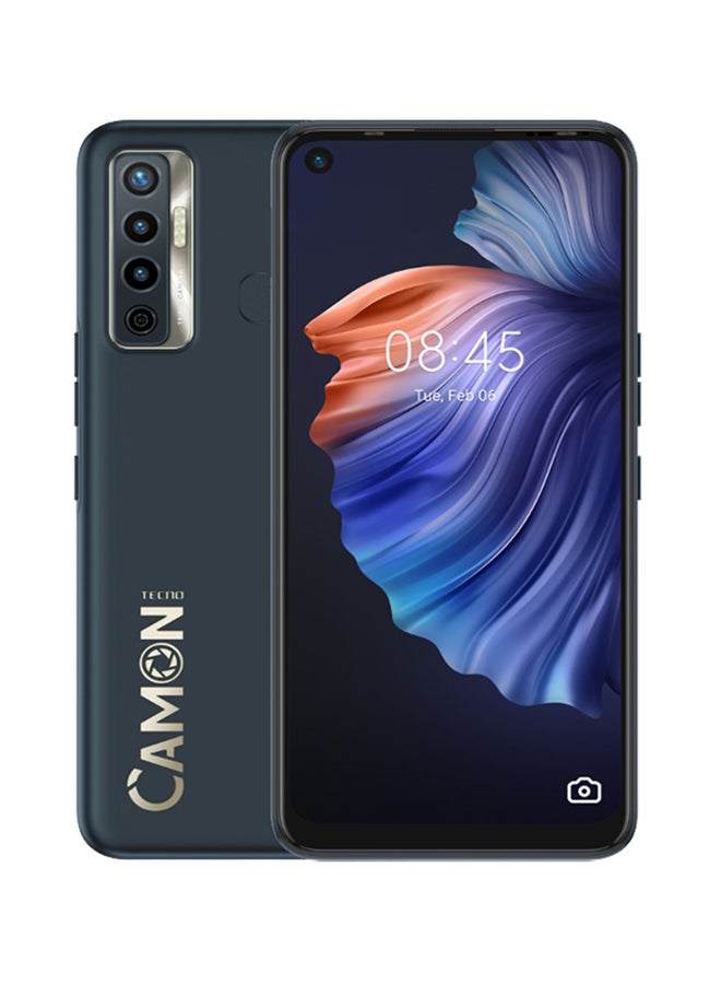 TECNO Camon 17 Dual SIM Deep Sea 6GB RAM 128GB 4G LTE - Middle East Version  - Image 1