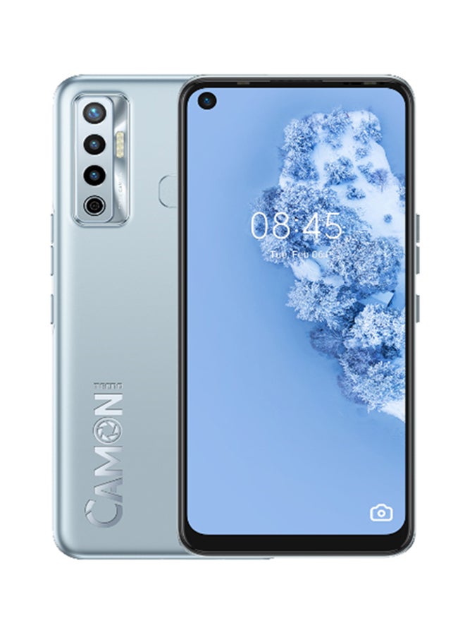 TECNO CAMON 17 Dual SIM Frost Silver 6GB RAM 128GB 4G LTE - Middle East Version  - Image 1
