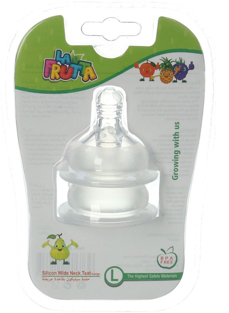 La Frutta 2-Piece Wide Neck Teat Set 18+ - Image 3