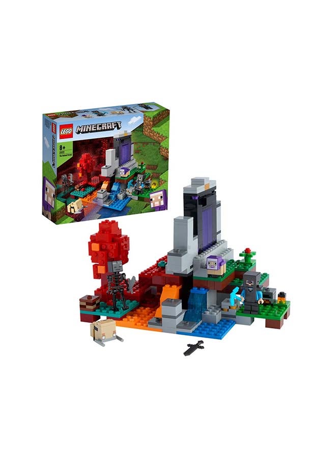 LEGO 21172 Minecraft The Ruined Portal  Building Kit 316 Pieces 8+ Years - Image 5