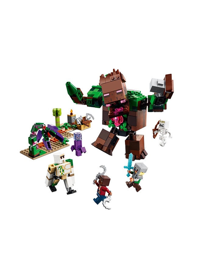 LEGO - 21176 Minecraft The Jungle Abomination Dungeons Playset, Action Figure Toy for Kids 489 8+ Years - Image 1
