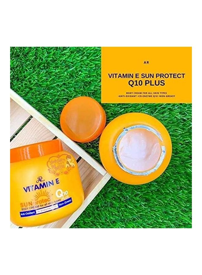 AR Vitamin E Sun Protect Q10 Plus Body Cream Yellow 200grams  - Image 5
