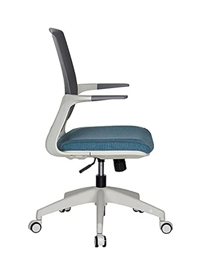 NAVODESK Adjustable Office Chair Blue/Grey/White - Image 3