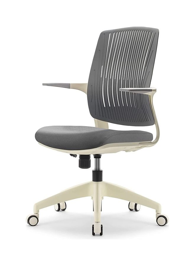 NAVODESK Ergonomic Office Chair Dark Grey/White - Image 2