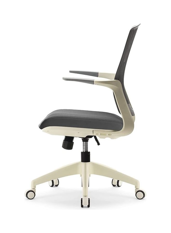 NAVODESK Ergonomic Office Chair Dark Grey/White - Image 3