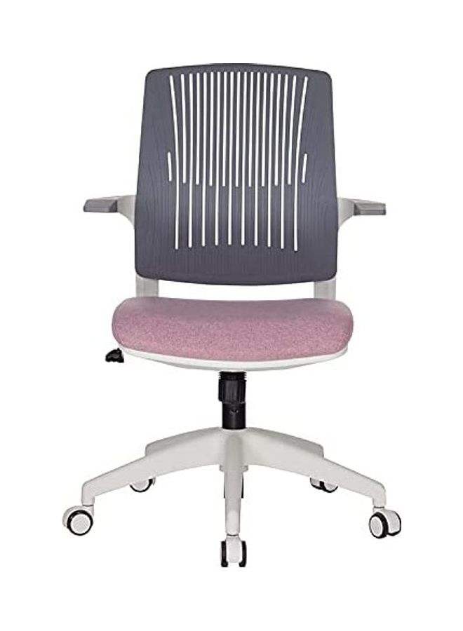 NAVODESK - Ergonomic Office Chair Pink/Grey/White - Image 1