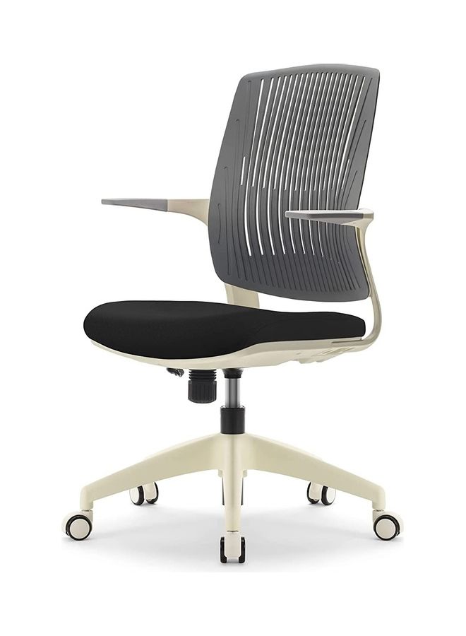 NAVODESK Ergonomic Office Chair Black/White - Image 2