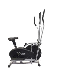 H PRO Elliptical Trainer and Exercise Bike with Seat and Easy Computer, Cardio Cross Trainer For Home/Office Fitness Workout 37.8x26.6x 60inch  - Image 2