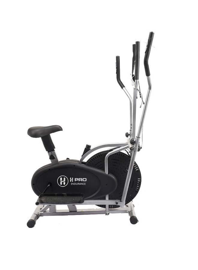H PRO Elliptical Trainer and Exercise Bike with Seat and Easy Computer, Cardio Cross Trainer For Home/Office Fitness Workout 37.8x26.6x 60inch - Image 2