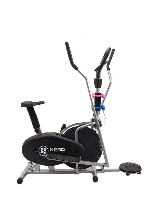 H PRO Elliptical Trainer and Exercise Bike with Seat and Easy Computer, Cardio Cross Trainer For Home/Office Fitness Workout 37.8x26.6x 60inch - Image 1