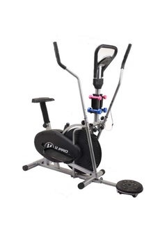 H PRO Elliptical Trainer and Exercise Bike with Seat and Easy Computer, Cardio Cross Trainer For Home/Office Fitness Workout 37.8x26.6x 60inch  - Image 2