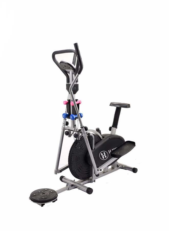 H PRO Elliptical Trainer and Exercise Bike with Seat and Easy Computer, Cardio Cross Trainer For Home/Office Fitness Workout 37.8x26.6x 60inch - Image 3
