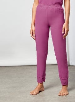 Private Lives Chiffon Pyjama Set (Set of 2) Pink  - Image 4