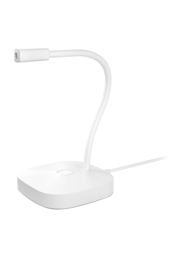 Muslady USB Computer Desktop Microphone White  - Image 1