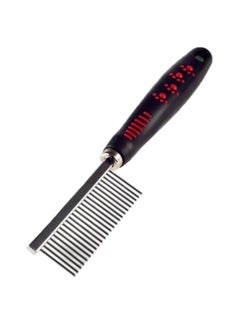 Padovan Wide Toothed Comb Red/Black 