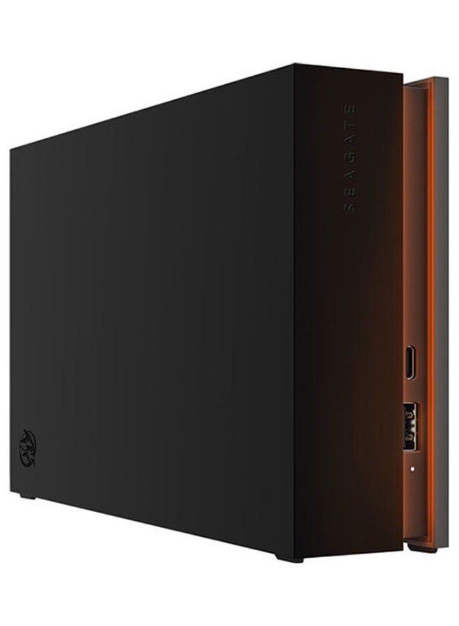 Seagate FireCuda Gaming Hub, 8TB, External Hard Drive, USB 3.2, Customisable RGB LED lighting, Dual forward-facing USB, for Desktop PC (STKK8000400) 8.0 TB 