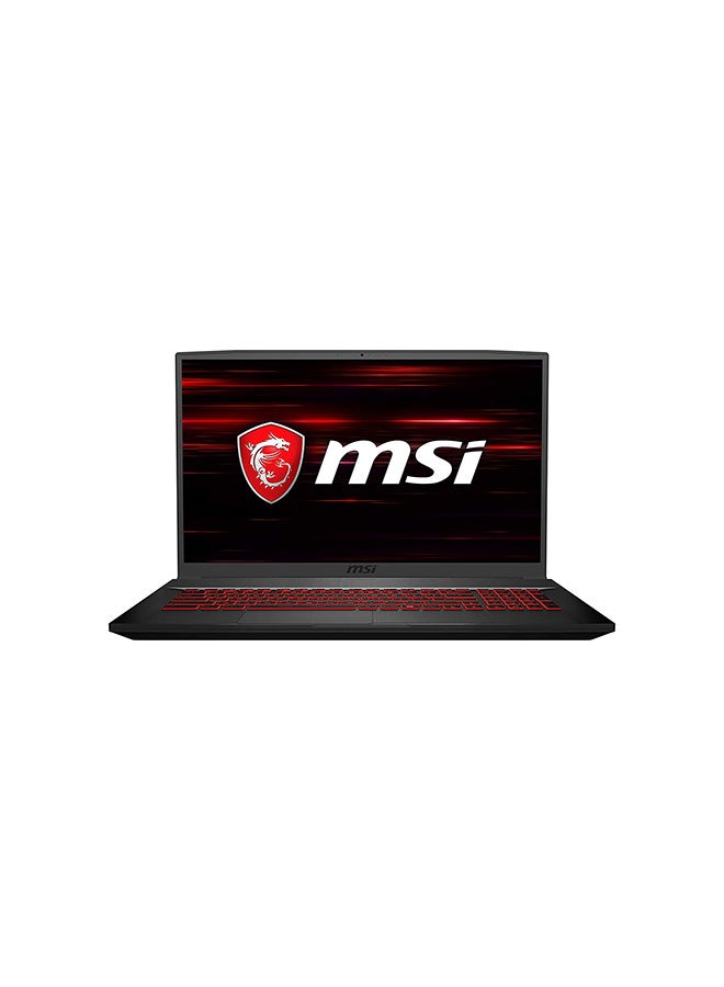 MSI - GF75 Thin 10SC Laptop With 17.3-Inch Display, Core i7 Processor/16GB RAM/512GB SSD/4GB Nvidia GeForce GTX 1650 Graphics/Windows 10 English/Arabic Black - Image 1