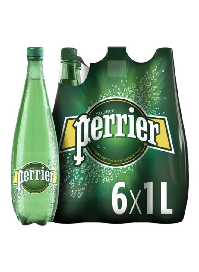 Perrier Natural Mineral Water 1Liters Pack of 6