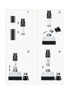 VILILY Refillable Perfume Bottle Spray With Abrasive 5ml  - Image 5