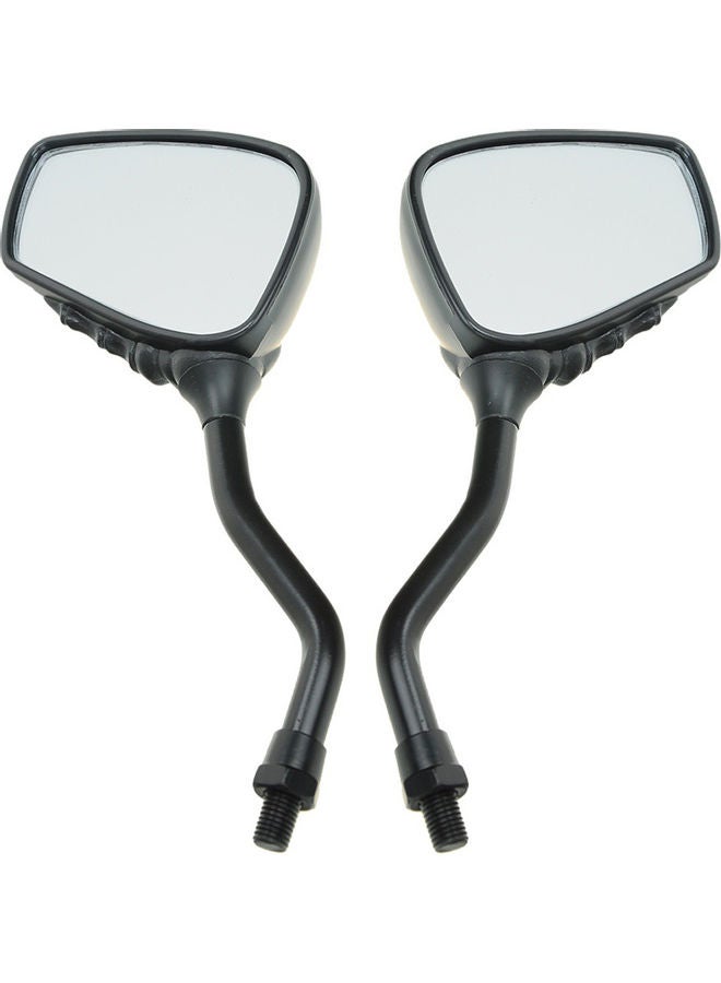 Generic 1-Pair Of Universal Motorcycle Rear View Mirror  - Image 2