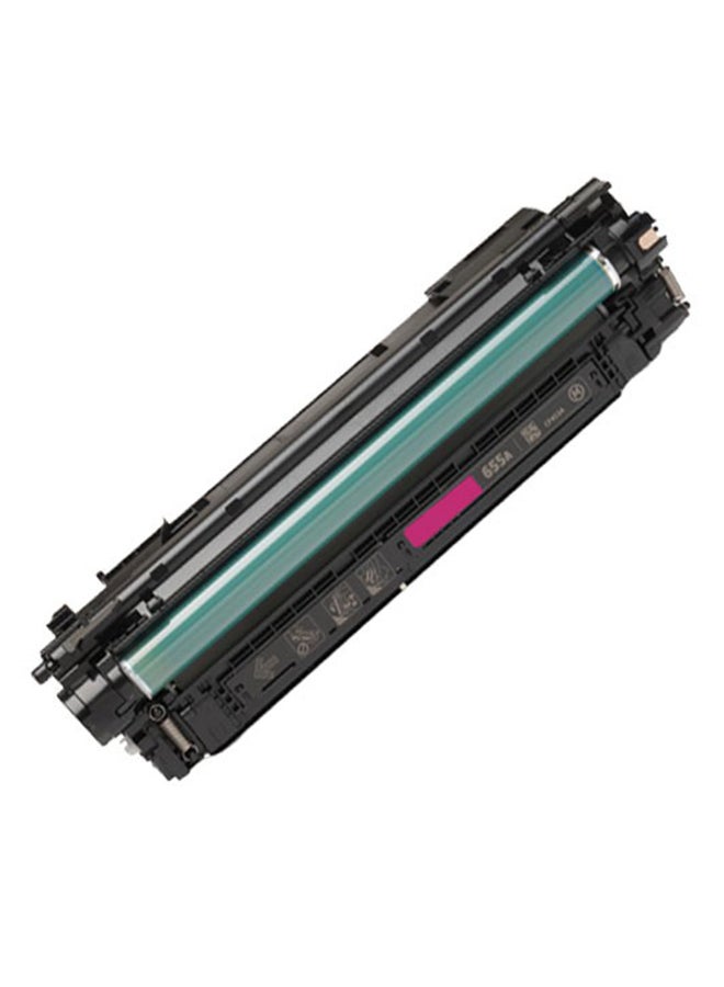 HP - 655A Original LaserJet Toner Cartridge Magenta - Image 1