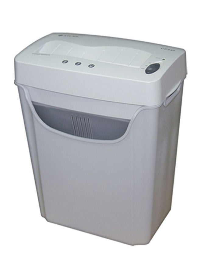 ATLAS - Cross Cut Shredder White - Image 1