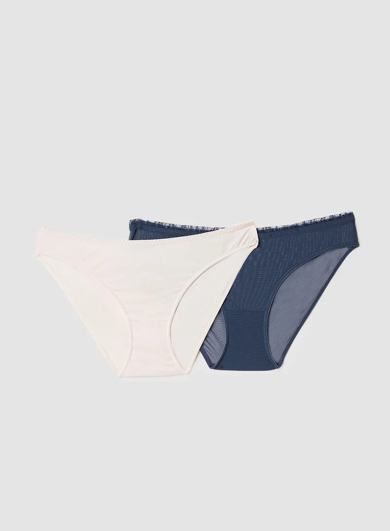 Dorina Classic Briefs (Pack of 2) Blue/Pink