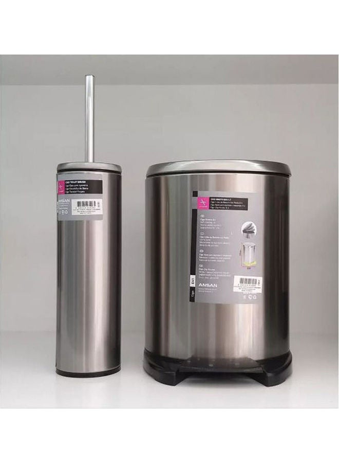 Primanova Bathroom 2 Sets Silver