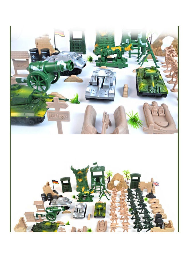 NIBEMINENT 100-Piece Military Model Set - Image 4