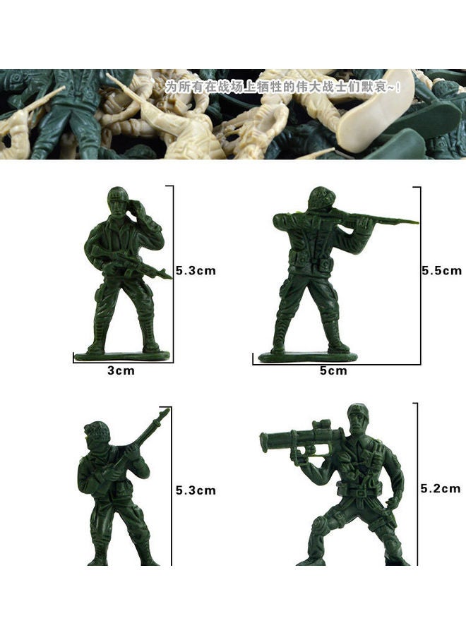 NIBEMINENT 100-Piece Military Model Set - Image 2