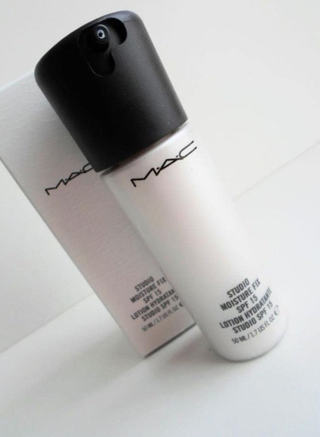 M.A.C - Mac Studio Moisture Fix Spf 15 - Full Size 1.7 Ounces White 50ml - Image 1