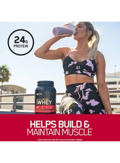 Optimum Nutrition Gold Standard 100% Whey Protein Powder Extreme Milk Chocolate 2lbs  - Image 5