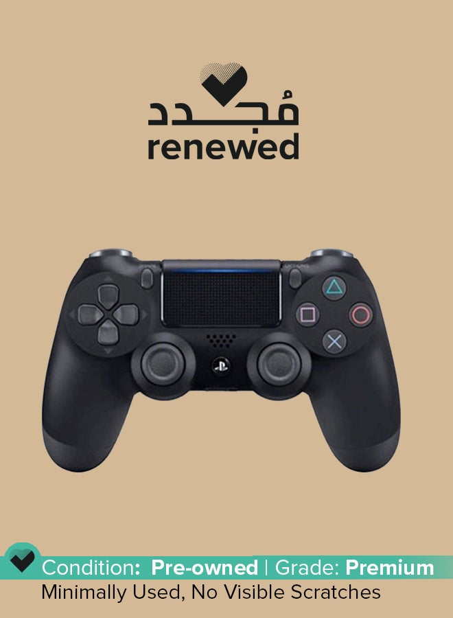 Sony Renewed - DualShock 4 Wireless Controller - Black - Image 1