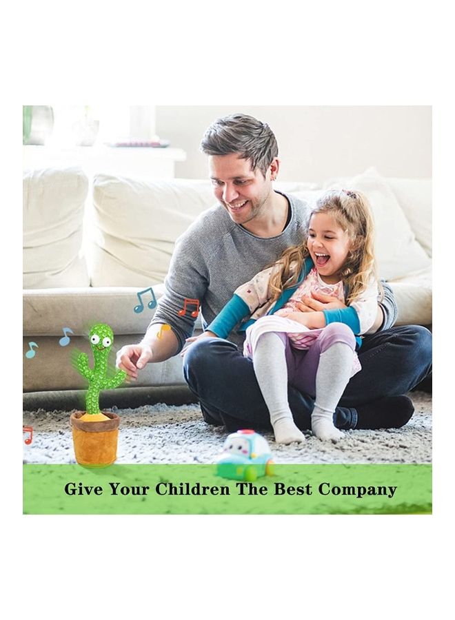 Electric Dancing Cactus Plant Stuffed Toy With Music - Image 3