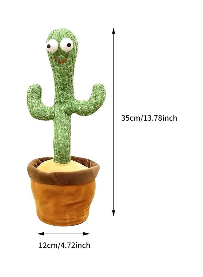 Electric Dancing Cactus Plant Stuffed Toy With Music - Image 5