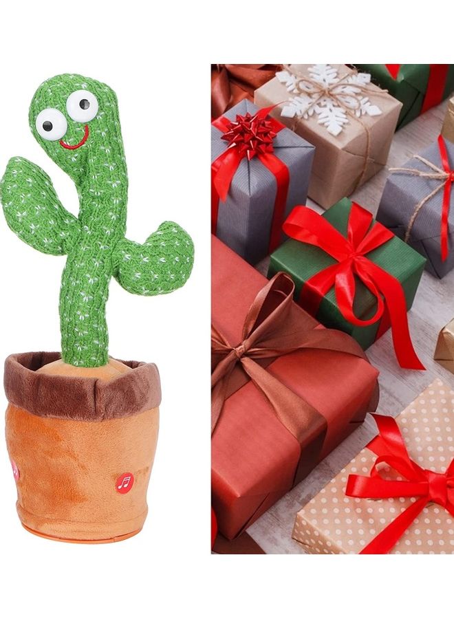Electric Dancing Cactus Plant Stuffed Toy With Music - Image 2