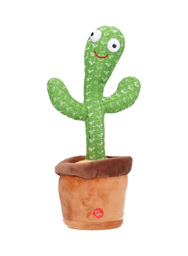Electric Dancing Cactus Plant Stuffed Toy With Music - Image 1