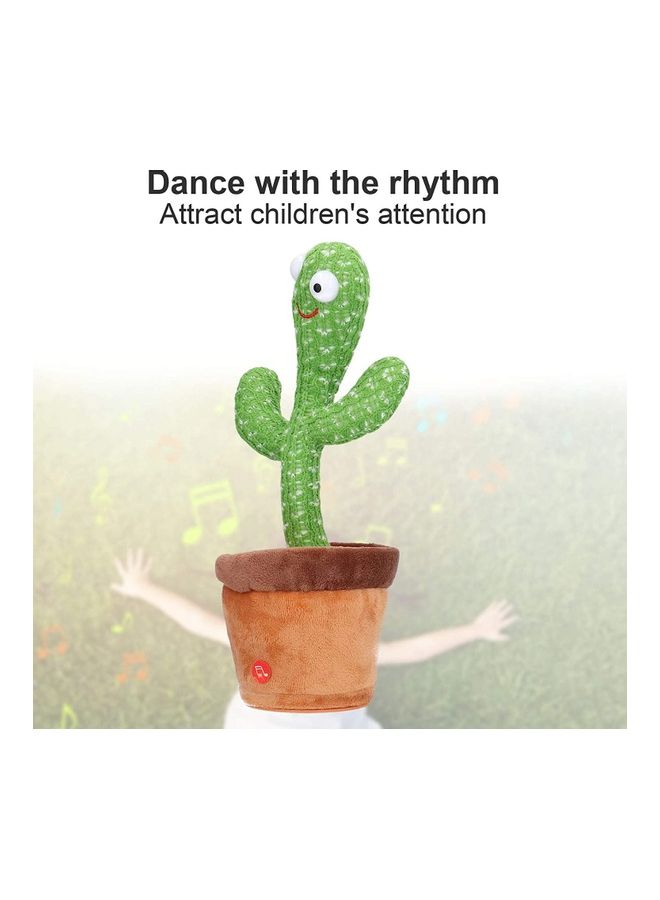 Electric Dancing Cactus Plant Stuffed Toy With Music - Image 5