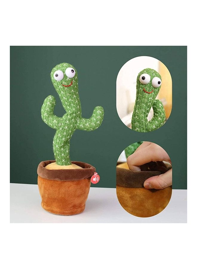 Electric Dancing Cactus Plant Stuffed Toy With Music - Image 2
