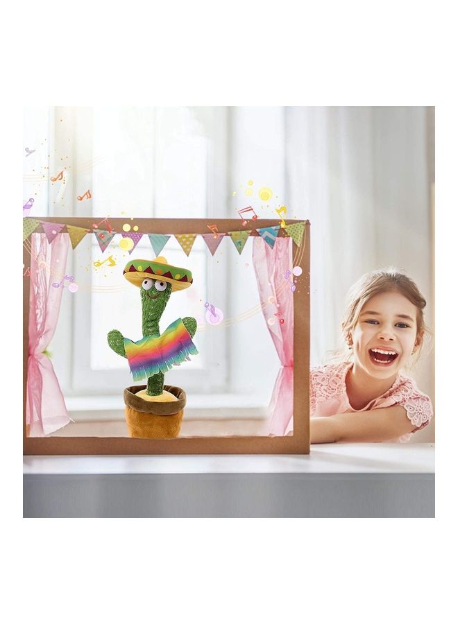 Electric Dancing Cactus Plant Stuffed Toy With Music - Image 3