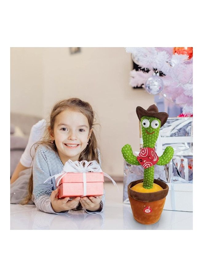 Electric Dancing Cactus Plant Stuffed Toy With Music - Image 5