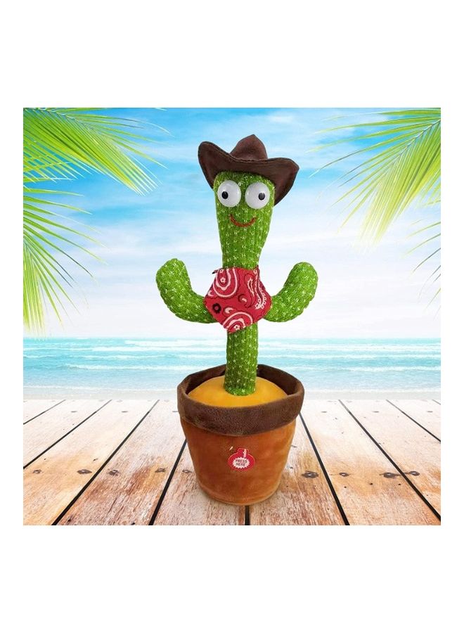 Electric Dancing Cactus Plant Stuffed Toy With Music - Image 2