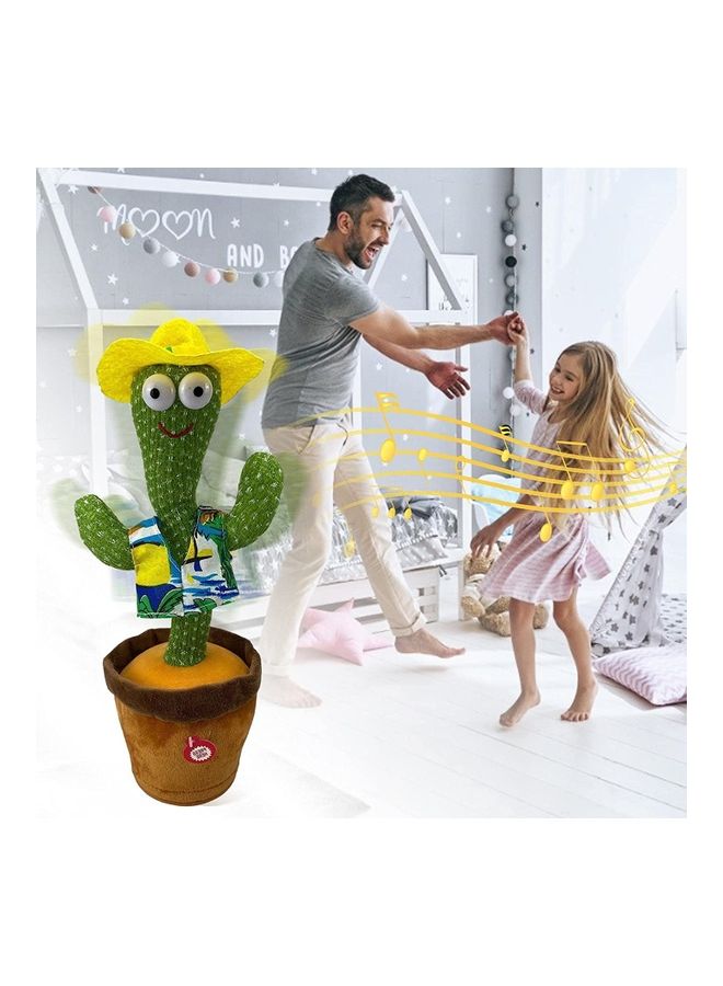 Electric Dancing Cactus Plant Stuffed Toy With Music - Image 5