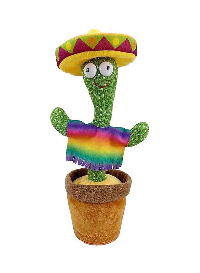 Electric Dancing Cactus Plant Stuffed Toy With Music - Image 1