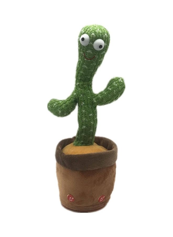 Electric Dancing Cactus Plant Stuffed Toy With Music - Image 1